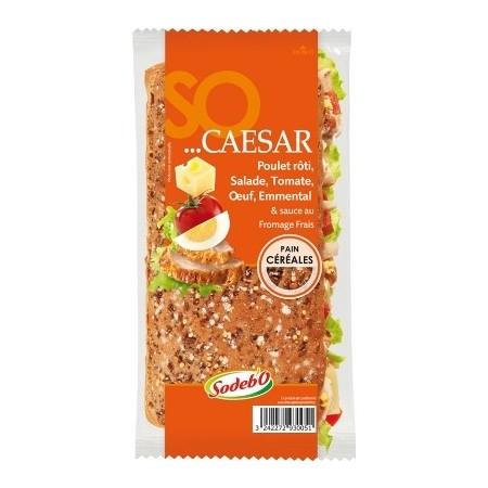 Sodebo Gourmet Club Chicken & Veggie Sandwich 190g