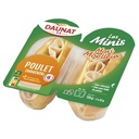 MINI MAXI MOELLEUX POULET EMMENTAL DAUNAT 130G