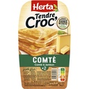 HERTA Croque-Monsieur with Comté Cheese, Nitrite-Free x2 200G