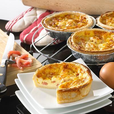 Quiche Lorraine 140g Sliced