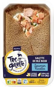 SALMON RICOTTA GALETTE 200G