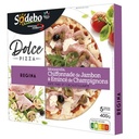 Sodebo Dolce Regina Pizza 400g – Mozzarella, Ham, Mushrooms