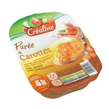 CREALINE PUREE DE CAROTTES 2x200g