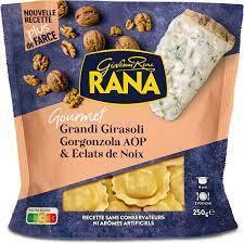 Pâtes Fraiches Grandi Girasoli Gorgonzola et éclats de Noix