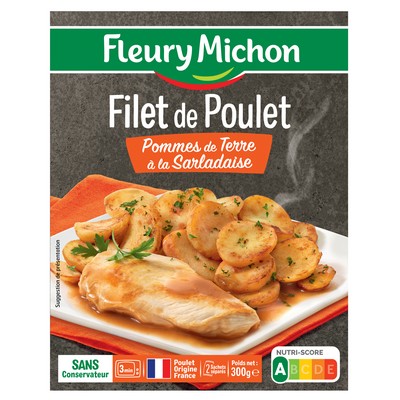 Le Filet de Poulet, Pommes de Terre à la Sarladaise
