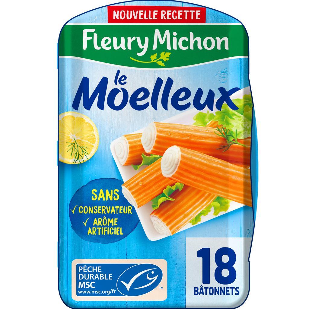 18 Bâtonnets Surimi Moelleux MSC