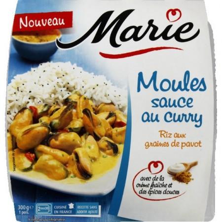 MOULES SCE CURRY RICE300MA