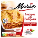 Lasagnes à la Bolognaise, cuisinées avec des pâtes fraîches 300g MARIE