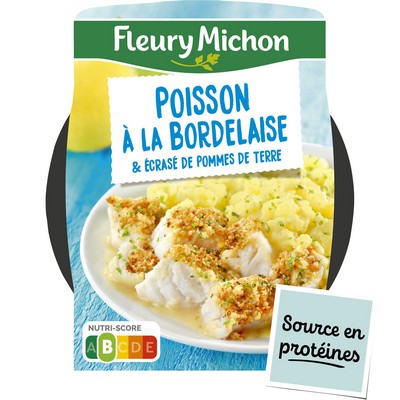 Bordelaise-Style Fish with Crushed Potatoes