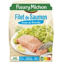 Filet de Saumon, Purée de Brocolis