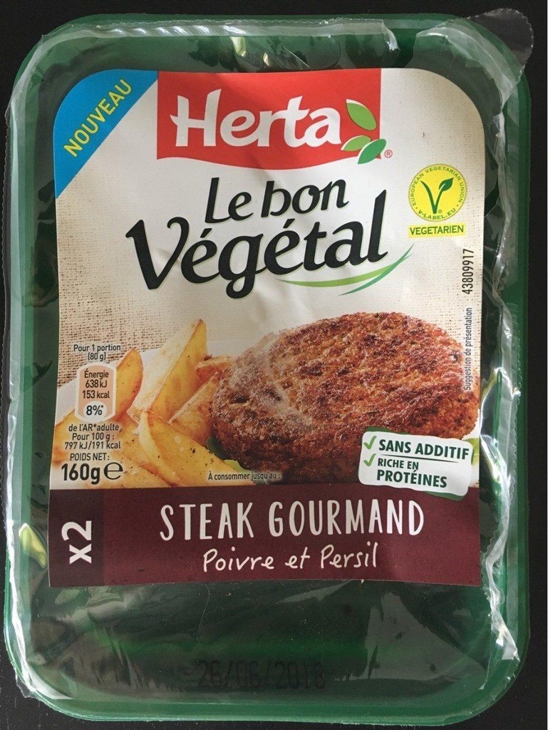 Gourmet Steak with Pepper and Parsley