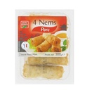 Pork Spring Rolls with Nuoc Mam Sauce x4 Belle France Tray 300g