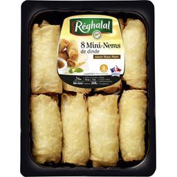 260G - REGHALAL - 8 MINI NEMS DE DINDE + SAUCE NUOC MAM