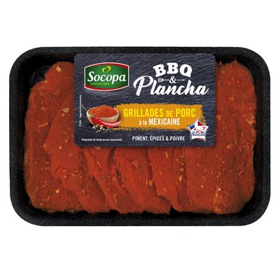 X8COTES PORC MEXICAINE X2