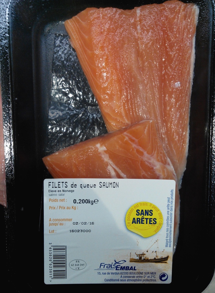 BQ FILET DE SAUMON 200G