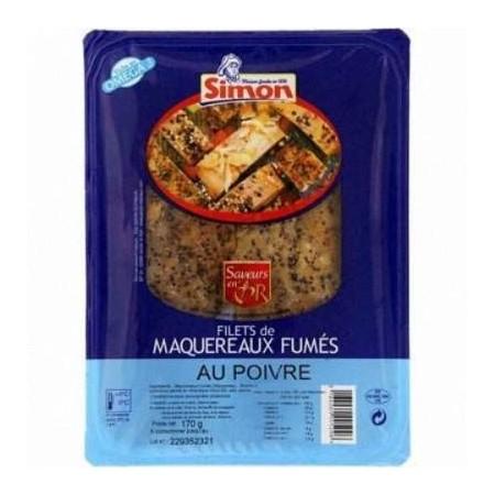Peppered Smoked Mackerel Fillets 170g