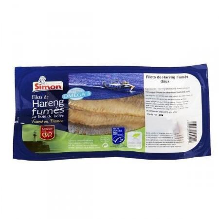Filets de hareng fumés doux 100g