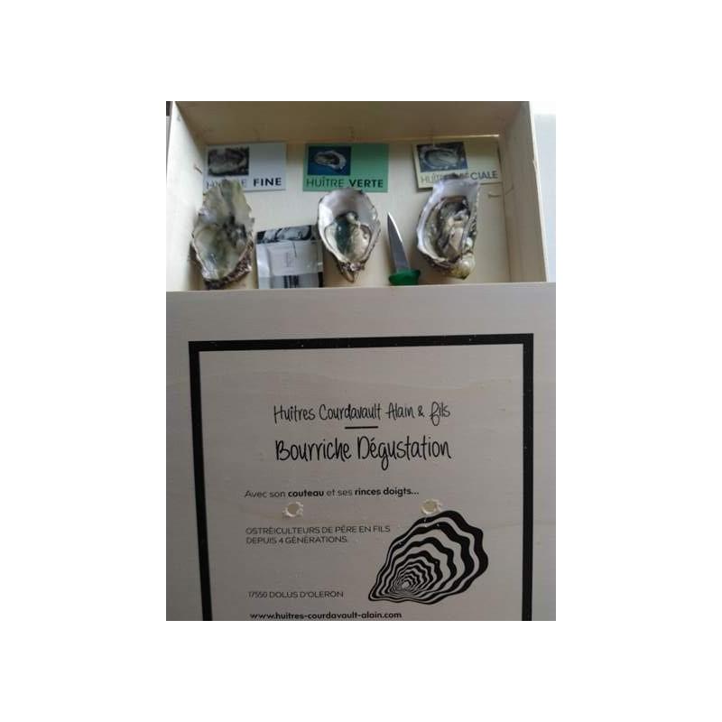 Basket of 24 Fine N°3 Oysters – Fines de Claire