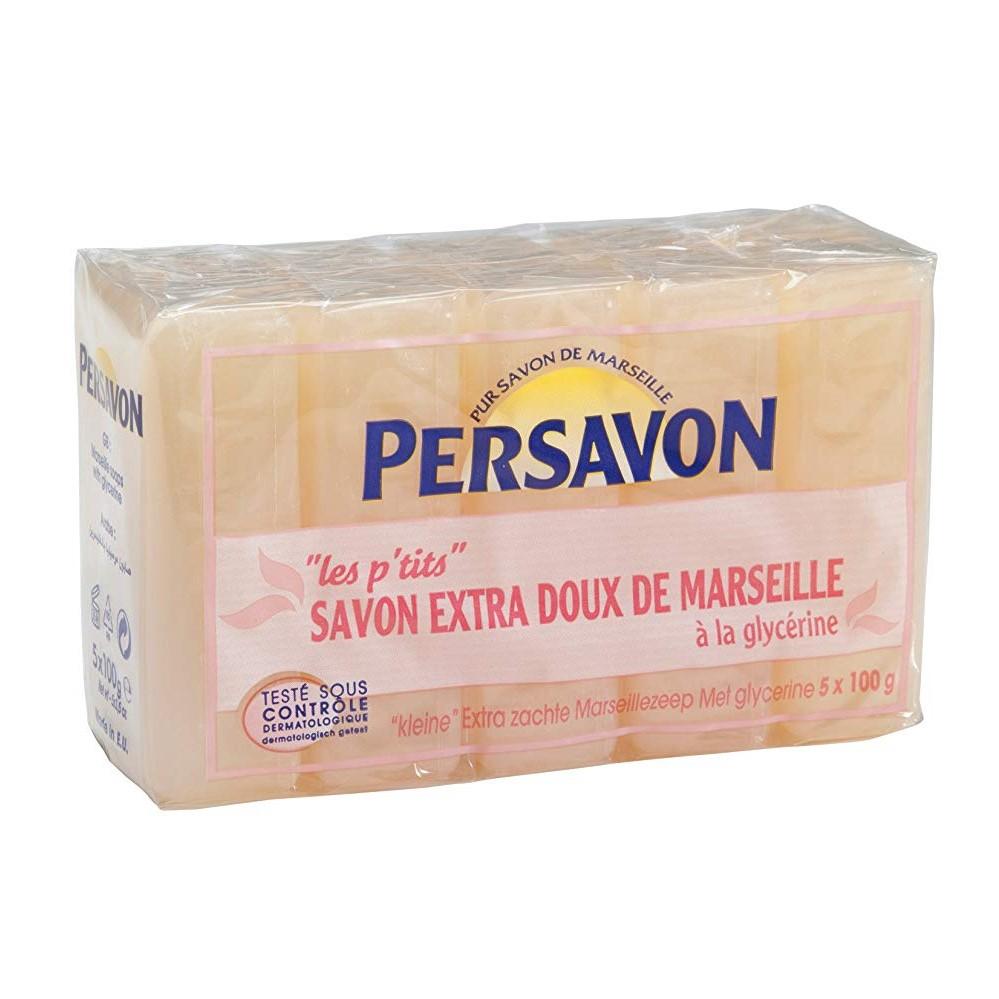 SAVON DE MARSEILLE - EXTRA DOUX - 5x100 GR 
