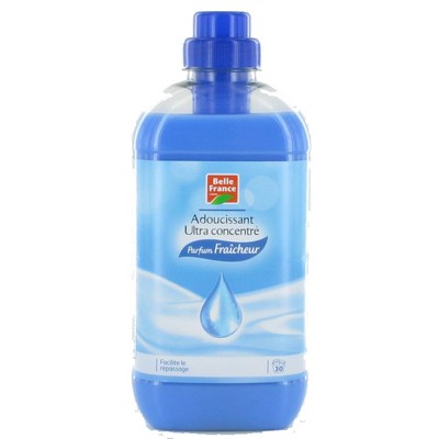 750ML Belle France Adoucissant ultra concentré parfum Fraîcheur 32 lavages