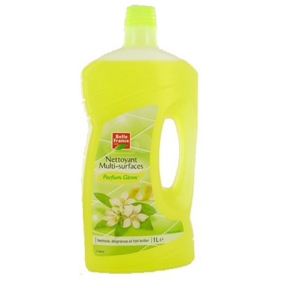Belle France 1L Lemon-Scented Multi-Surface Household Cleaner
