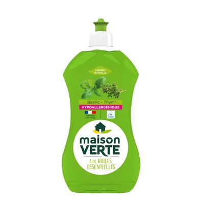 Maison Verte Liquide Vaisselle Thym & Basilic 500ml