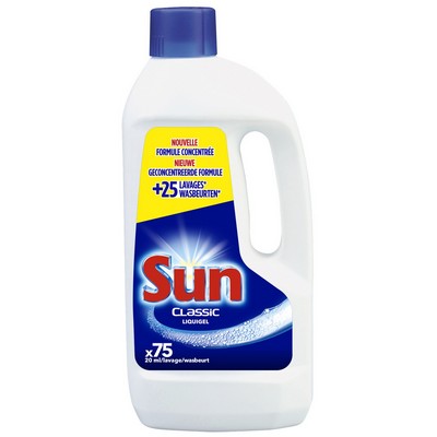 SUN Dishwasher Liquid Classic 1.5L - 75 Washes