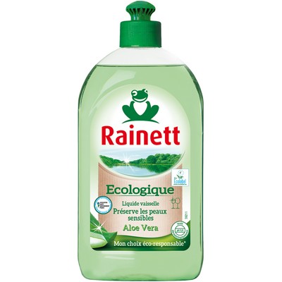 Rainett Liquide Vaisselle Ecolabel Aloe Vera 500 ml