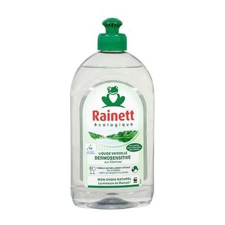 Rainett Liquide Vaisselle main Ecologique Dermosensitive 500 ml
