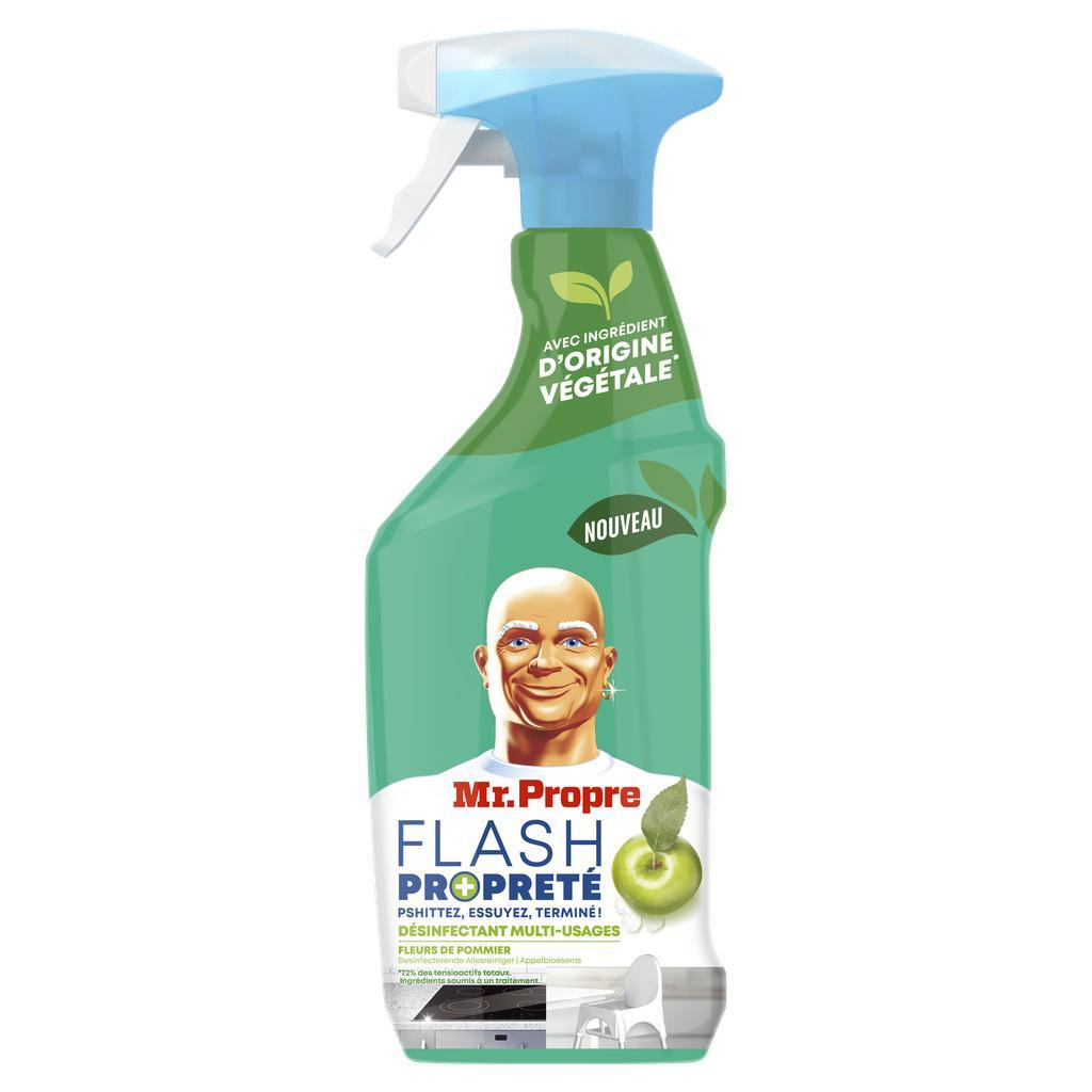 Mr. Propre Nettoyant Désinfectant Multi-Usages Sol Fleurs De Pommier 500L