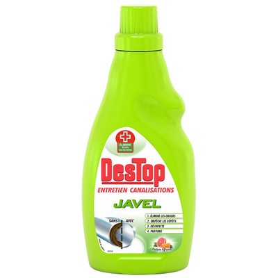 Destop Gel Drain Maintenance Bleach Citrus Fresh