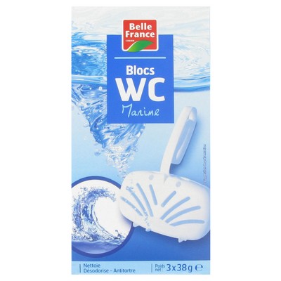 Belle France Marine Toilet Blocks 3x38g
