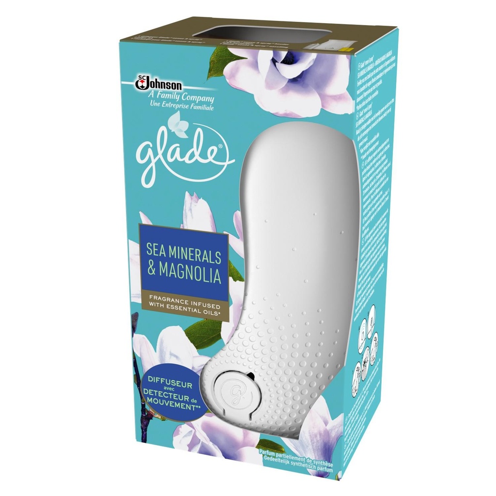 GLADE SENSE&SPRAY ESSENTIAL OIL DIFFUSER