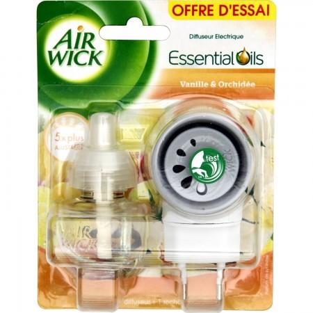 Air Wick Electric Vanilla Air Freshener Kit (diffuser + refill) 19ml