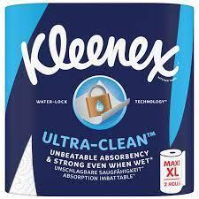 Essuie-tout Kleenex® Ultra-Clean 2 maxi rouleaux