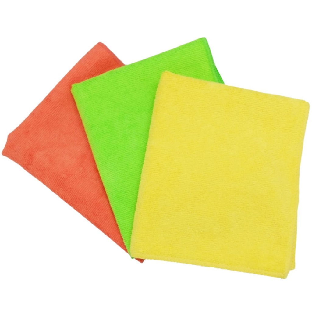 Lavette bouclée microfibre 31x32 cm multi usages