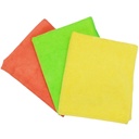 Lavette bouclée microfibre 31x32 cm multi usages
