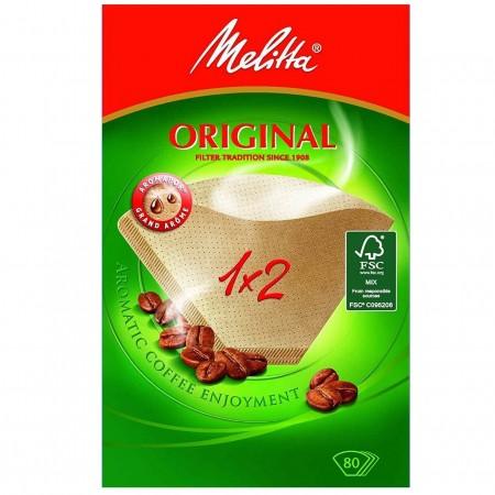 MELITTA FILTRES A CAFE ORIGINAL BRUN 1X2/80