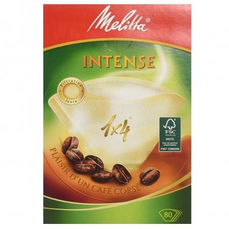 MELITTA FILTRES A CAFE GOURMET INTENSE 1X4/80