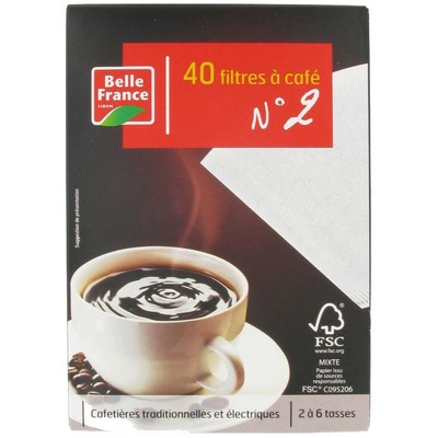 Filtres à café 2x40