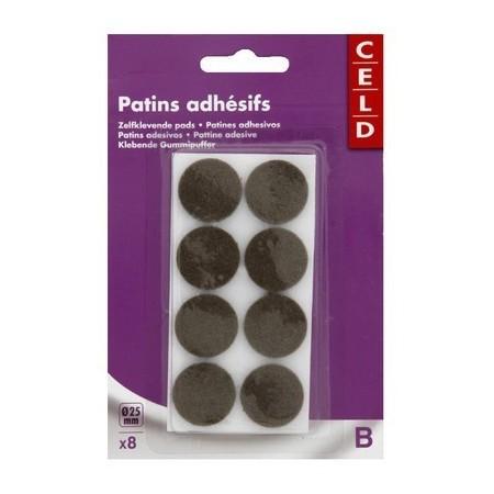 PATIN FEUTRE X8 25MM