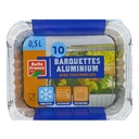 BARQUETTES ALUMINIUM 0.5L Profondes empilables