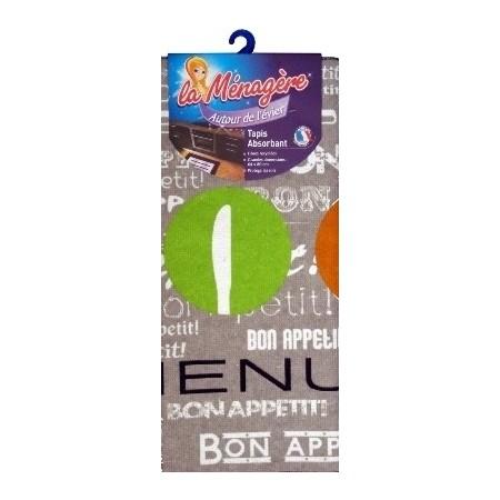 Tapis absorbant 60x90 cm pour la protection des sols