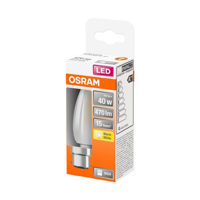 BL1 LED Flam Bulb 4W=40 B22