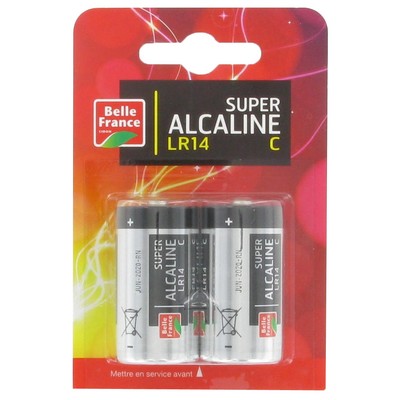 BELLE France SUPER ALCALINE LR14x2