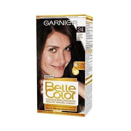 BELLE COLOR HAIR DYE 24 DARK BROWN