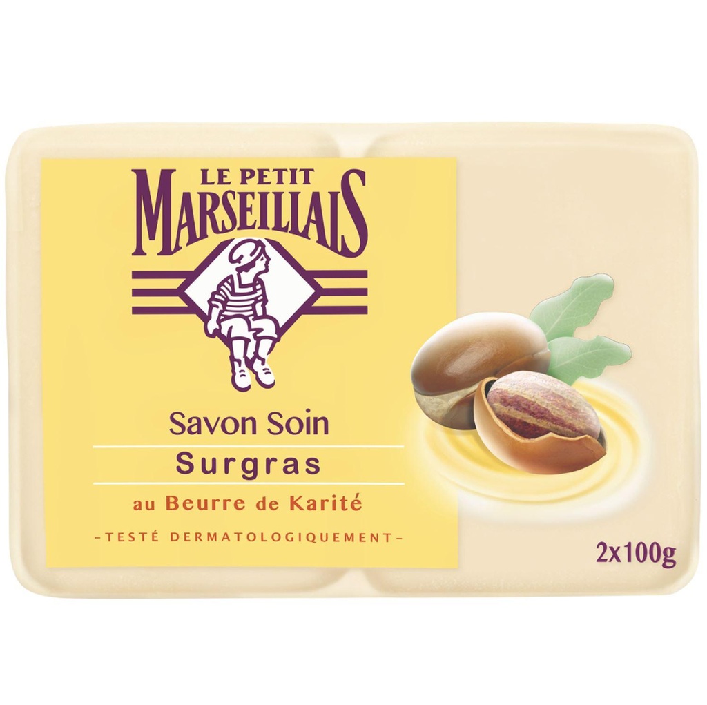 Le Petit Marseillais Nourishing Shea Butter Soap 2x100g