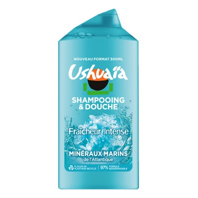 USHUAIA DOUCHE/SHAMPOOING MINERAUX MARINS 300 ML