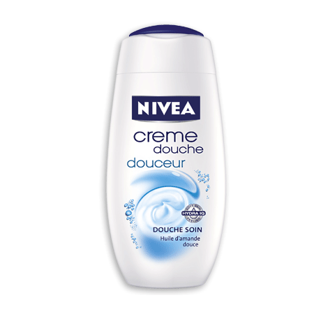 Gel douche crème Adoucissante Creme Soft Huile d'amande NIVEA le flacon de 250ml