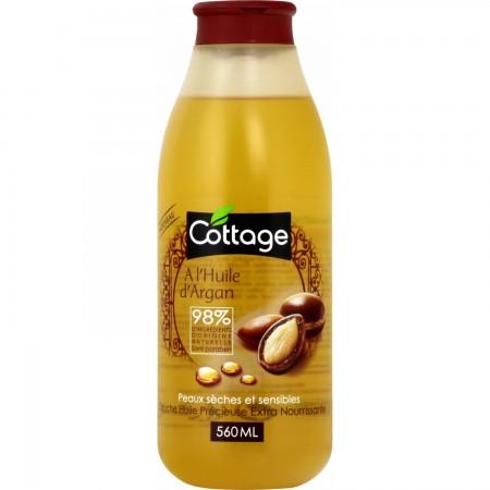 DOUCHE HUILE EXTRA NOURRISSANTE ARGAN 97% D'INGREDIENTS D'ORIGINE NATURELLE 560 ML
